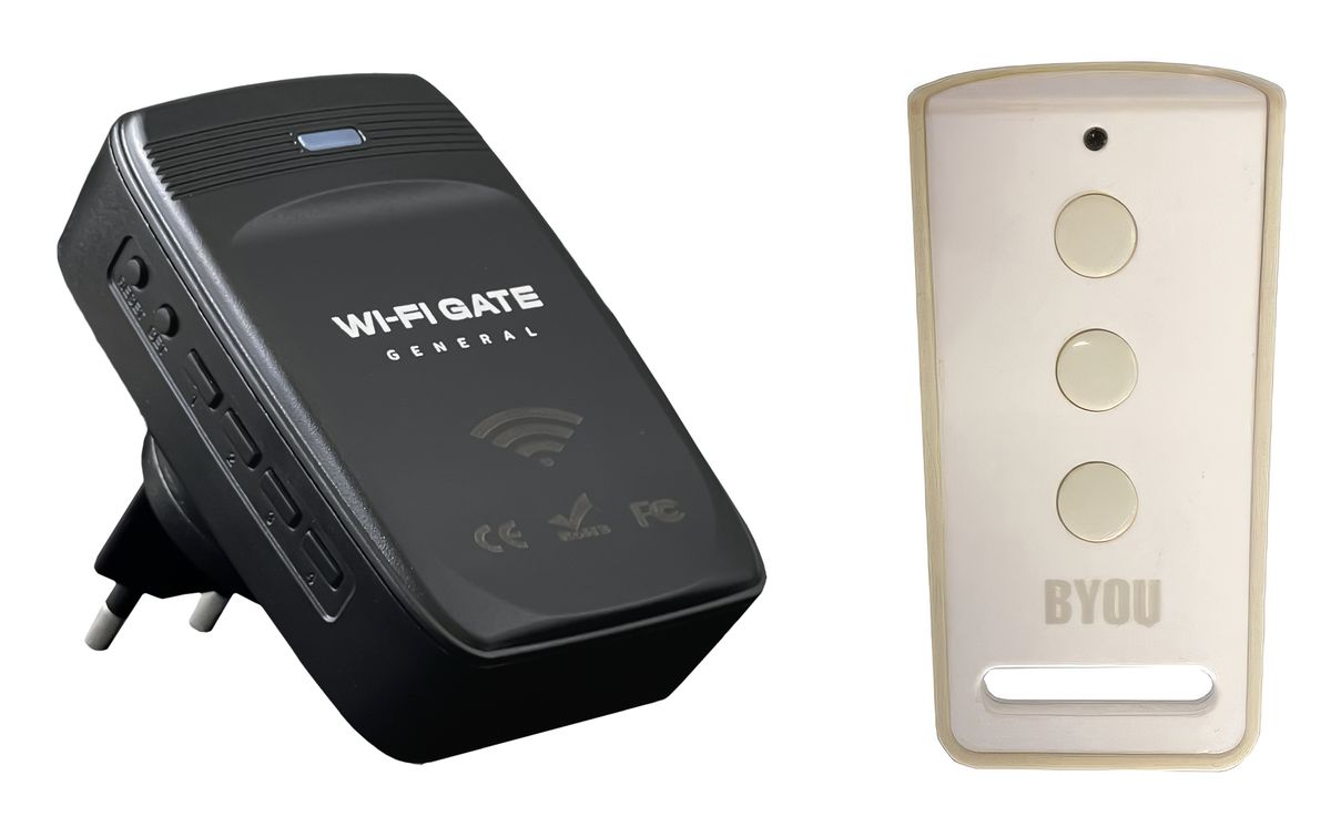 General WiFi BENINCA BYOU 433,92 MHz - távirányító kapuhoz mobil APP-pal