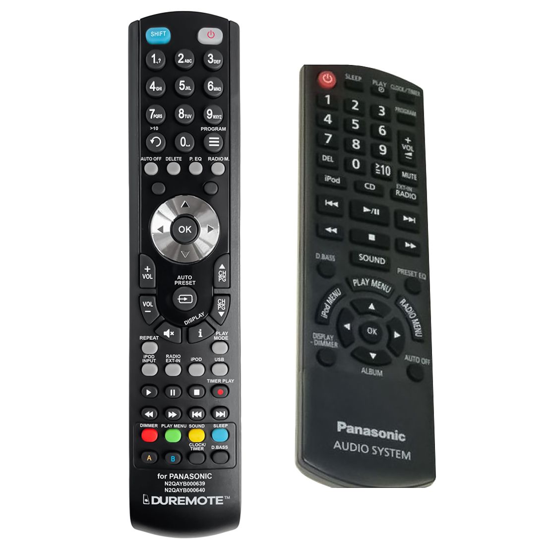 PANASONIC N2QAYB000640 - távirányító duplikátum