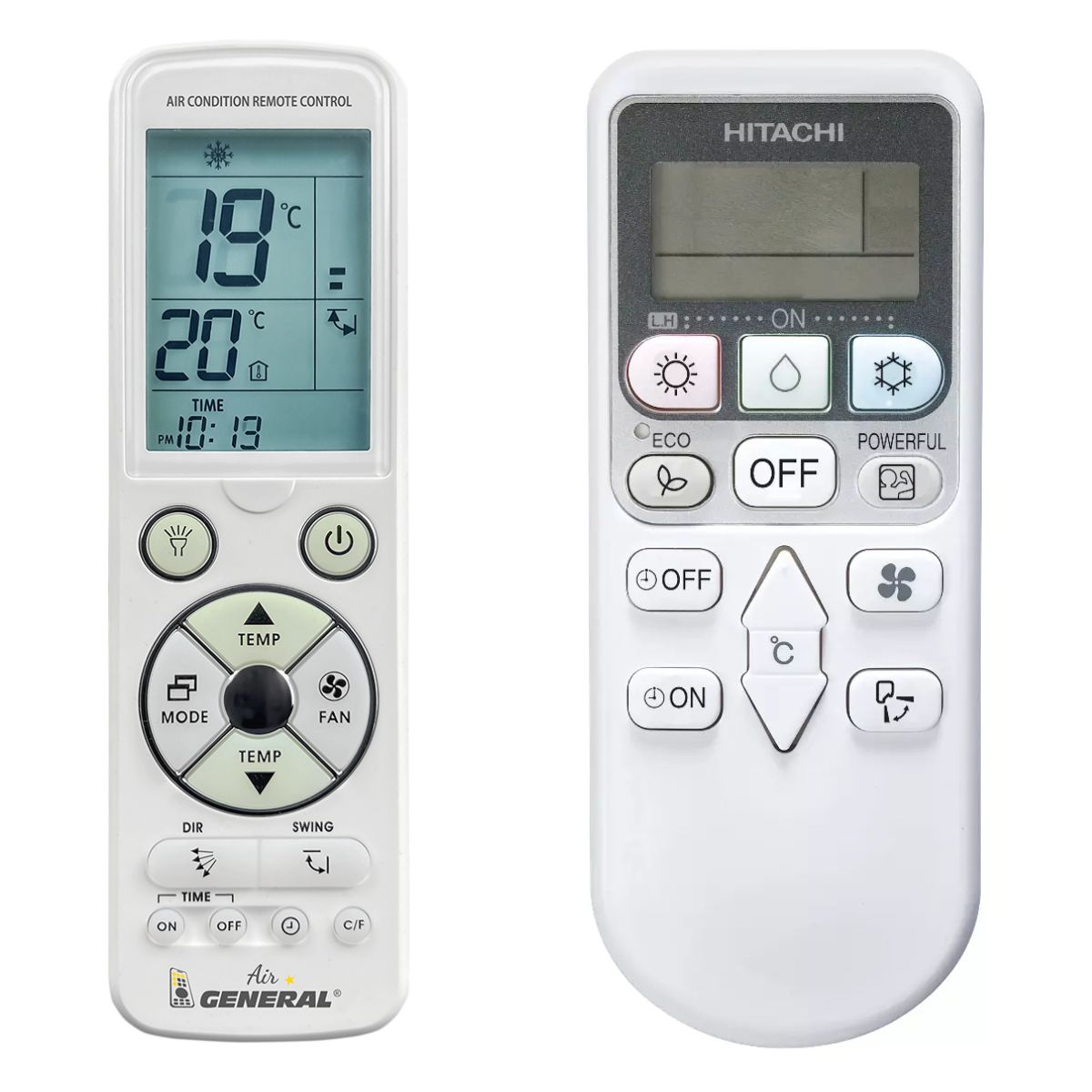 HITACHI RAK-18PEC, RAK-25PEC, RAK-35PEC, RAK-50PEC -   

luxus háttérvilágítású 
távirányító