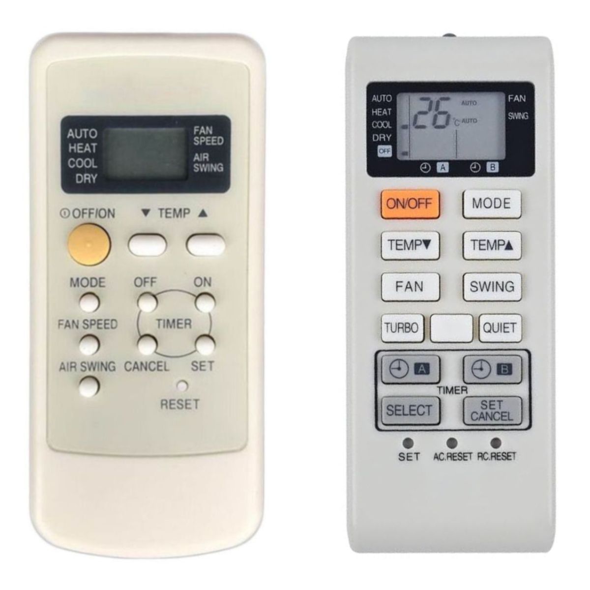 PANASONIC A75C3680 - helyettesítő távirányító