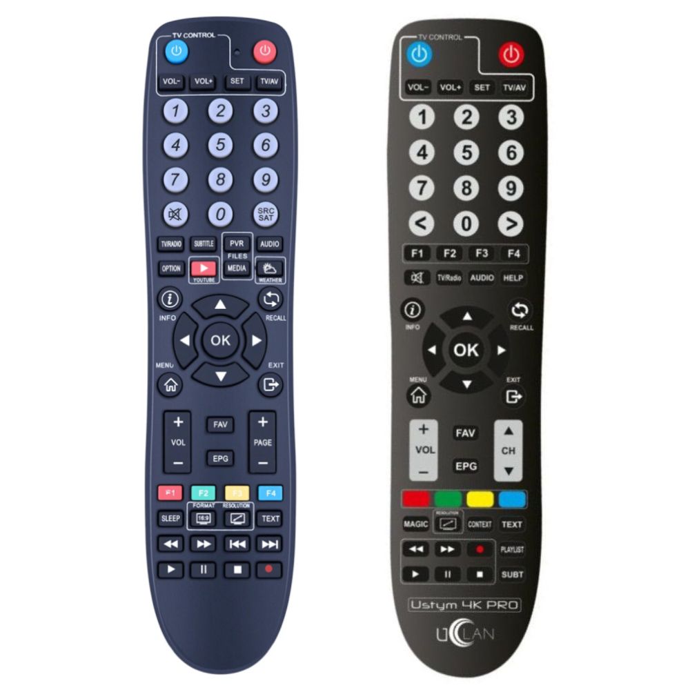 UCLAN Denys v3, USTYM 4K PRO - eredeti gyári távirányító