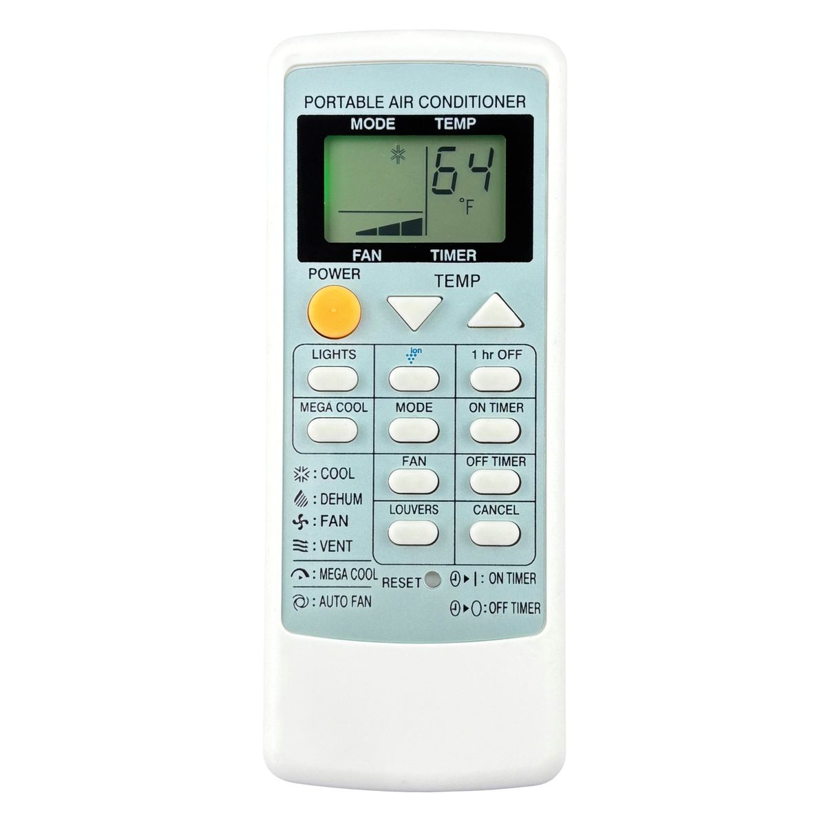SHARP CRMC-A705JBEZ - helyettesítő távirányító