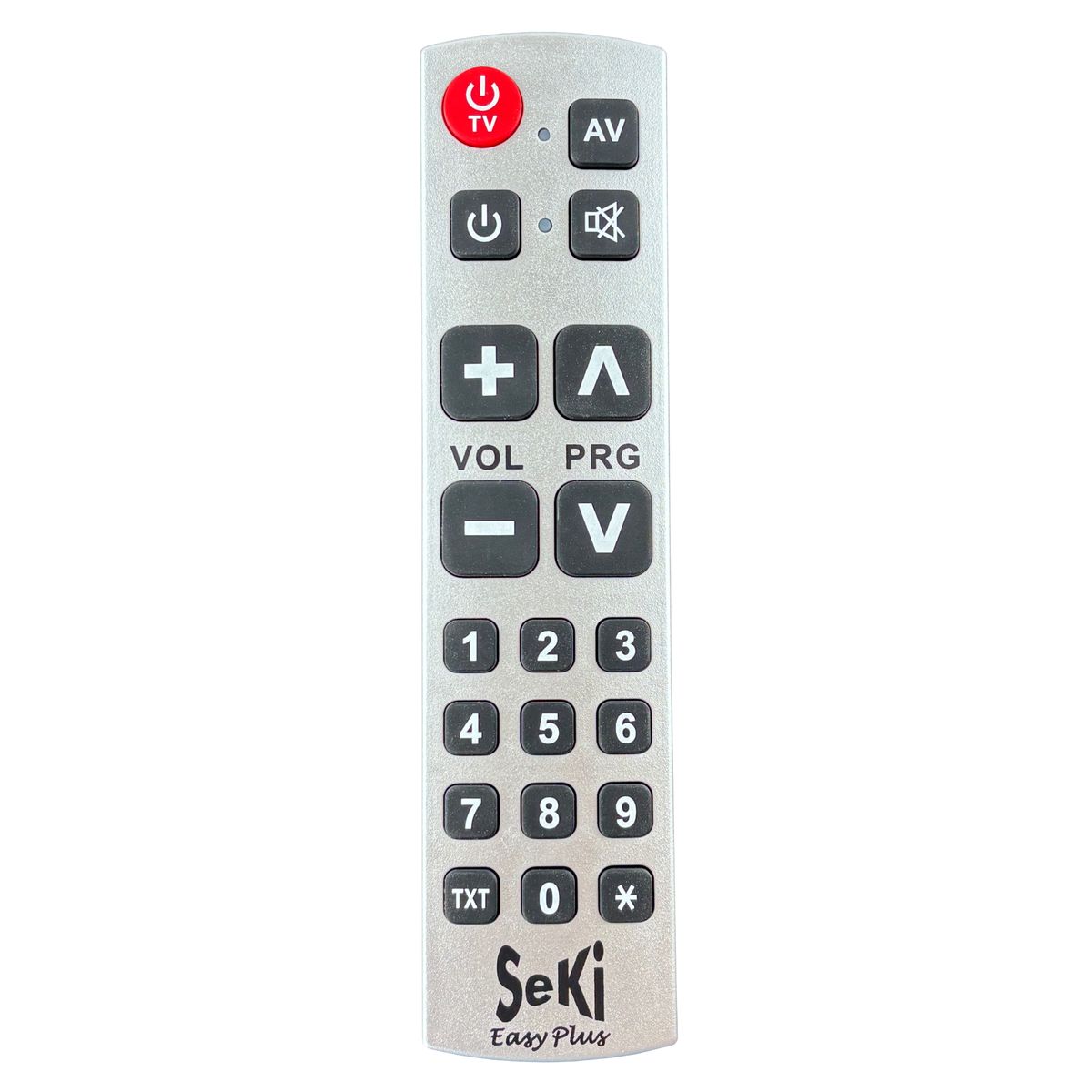 SEKI EASY PLUS silver - learning remote control