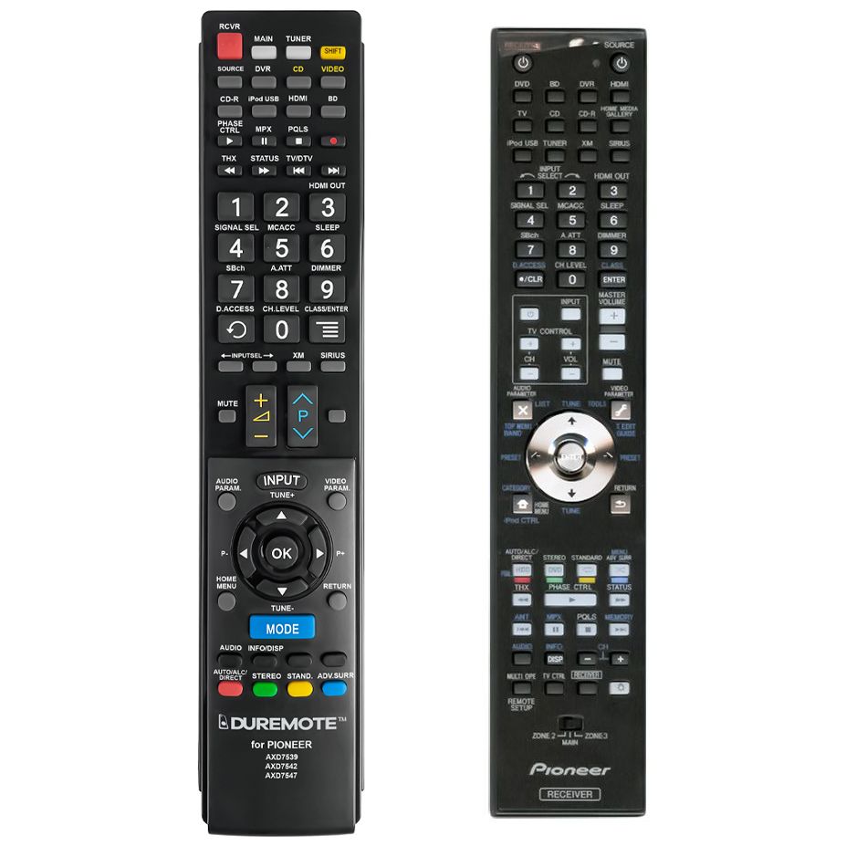 PIONEER AXD7539 - távirányító duplikátum