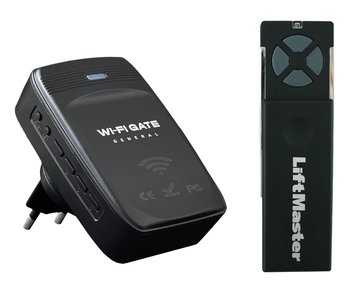 General WiFi LIFTMASTER TX4UNIS D-66793 433,92 MHz - távirányító kapuhoz mobil APP-pal
