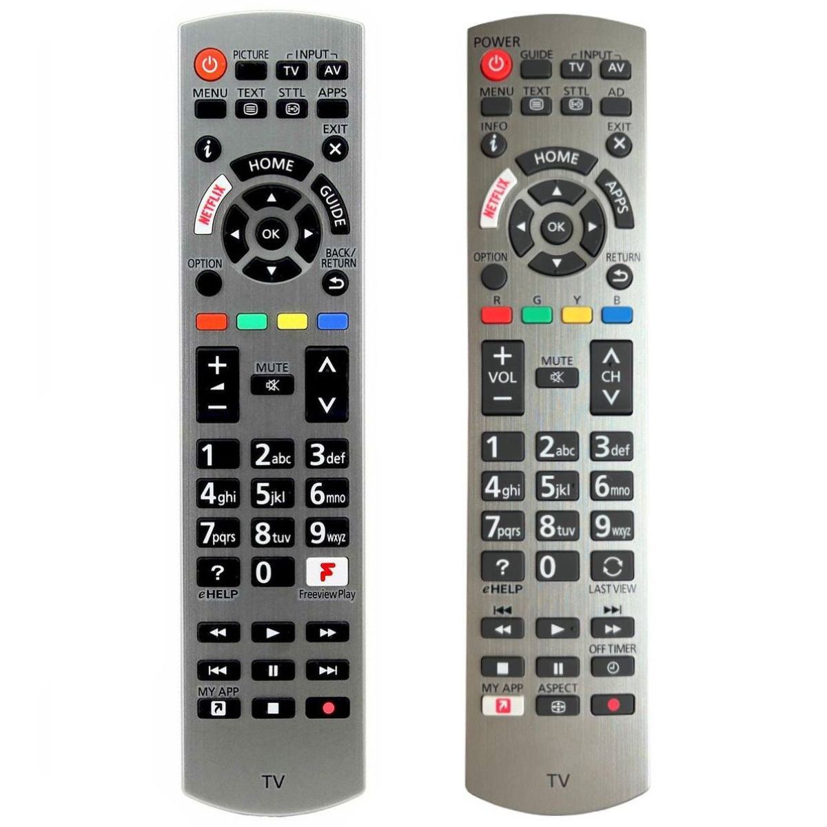 PANASONIC N2QAYB001115 - helyettesítő távirányító