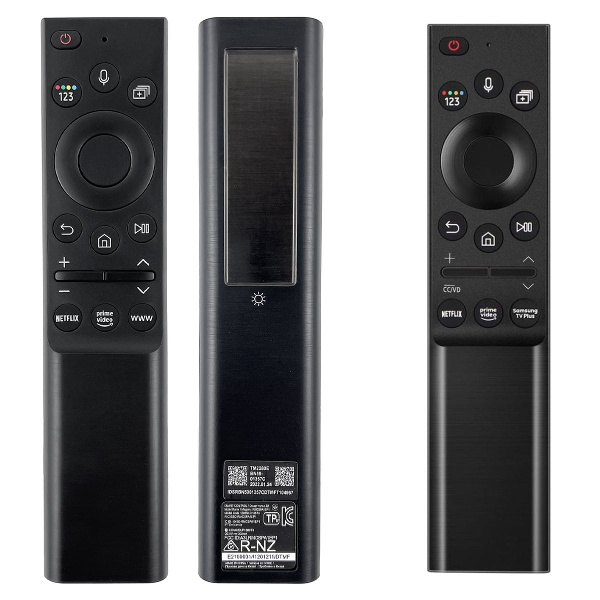 SAMSUNG BN59-01357A - NAPENERGIA rádiós (BT) csere távirányító hangvezérléssel