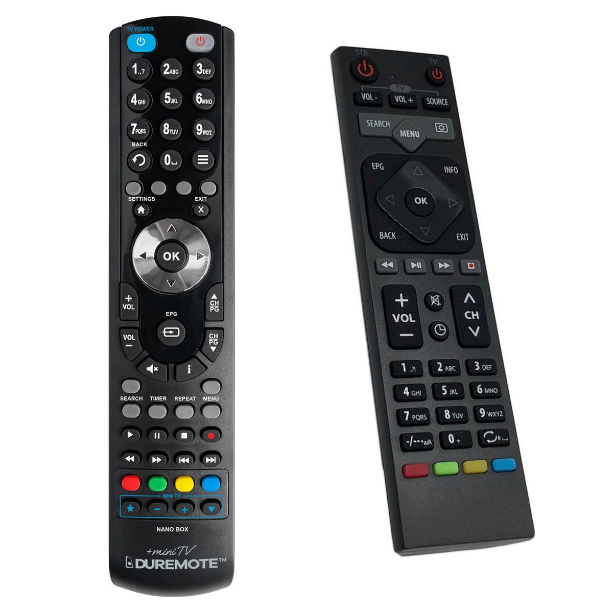 Nano box, Antik mini,  RC211 + TV vezérlés (mini TV) - távirányító duplikátum