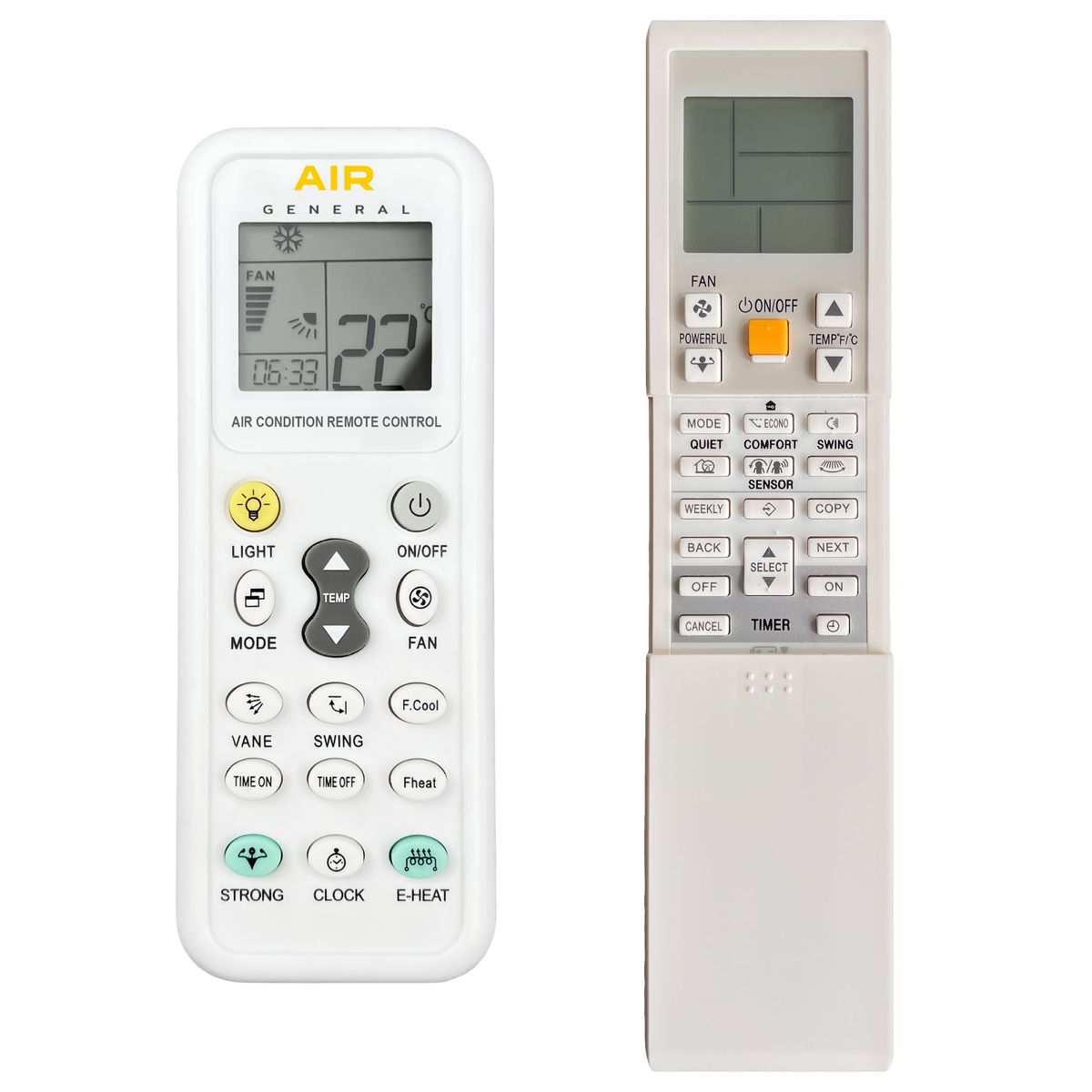 DAIKIN ARC452A4 -   


kompatibilis General márkájú távirányító