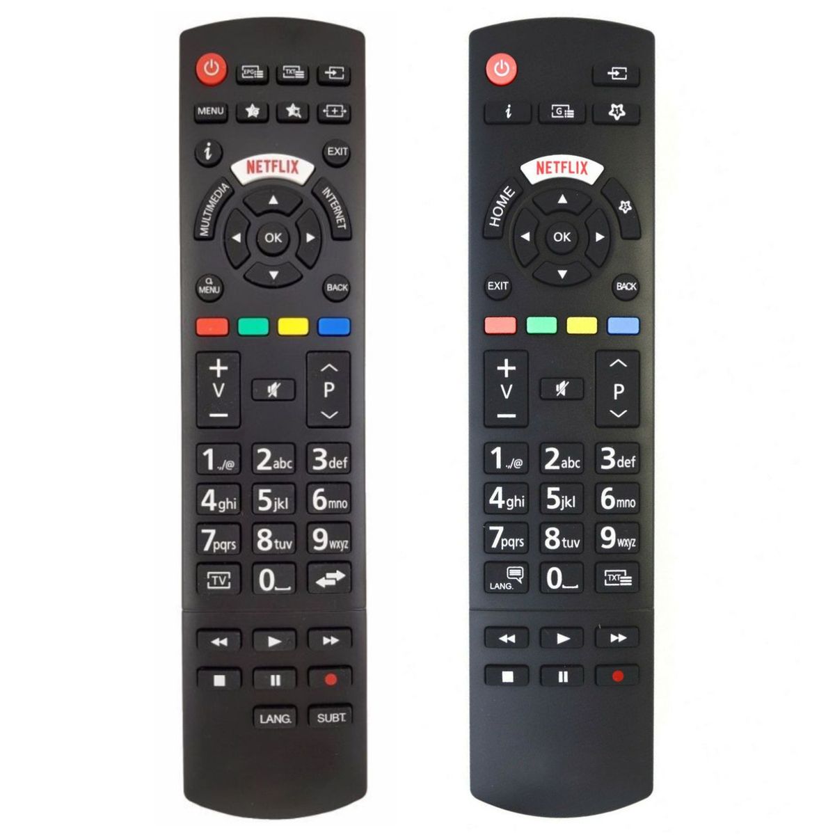 PANASONIC RC42128, 30100898 - helyettesítő távirányító