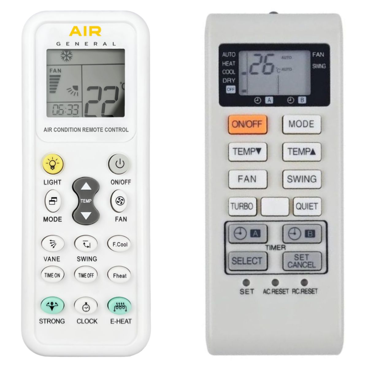 PANASONIC A75C3680 -   


kompatibilis General márkájú távirányító
