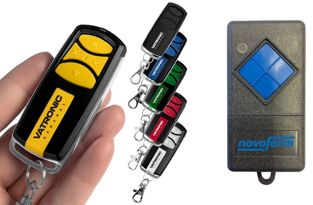 NOVOFERM MINI 401 433, MAHS433-1 - Luxus fém 4 csatornás távirányító VATRONIC