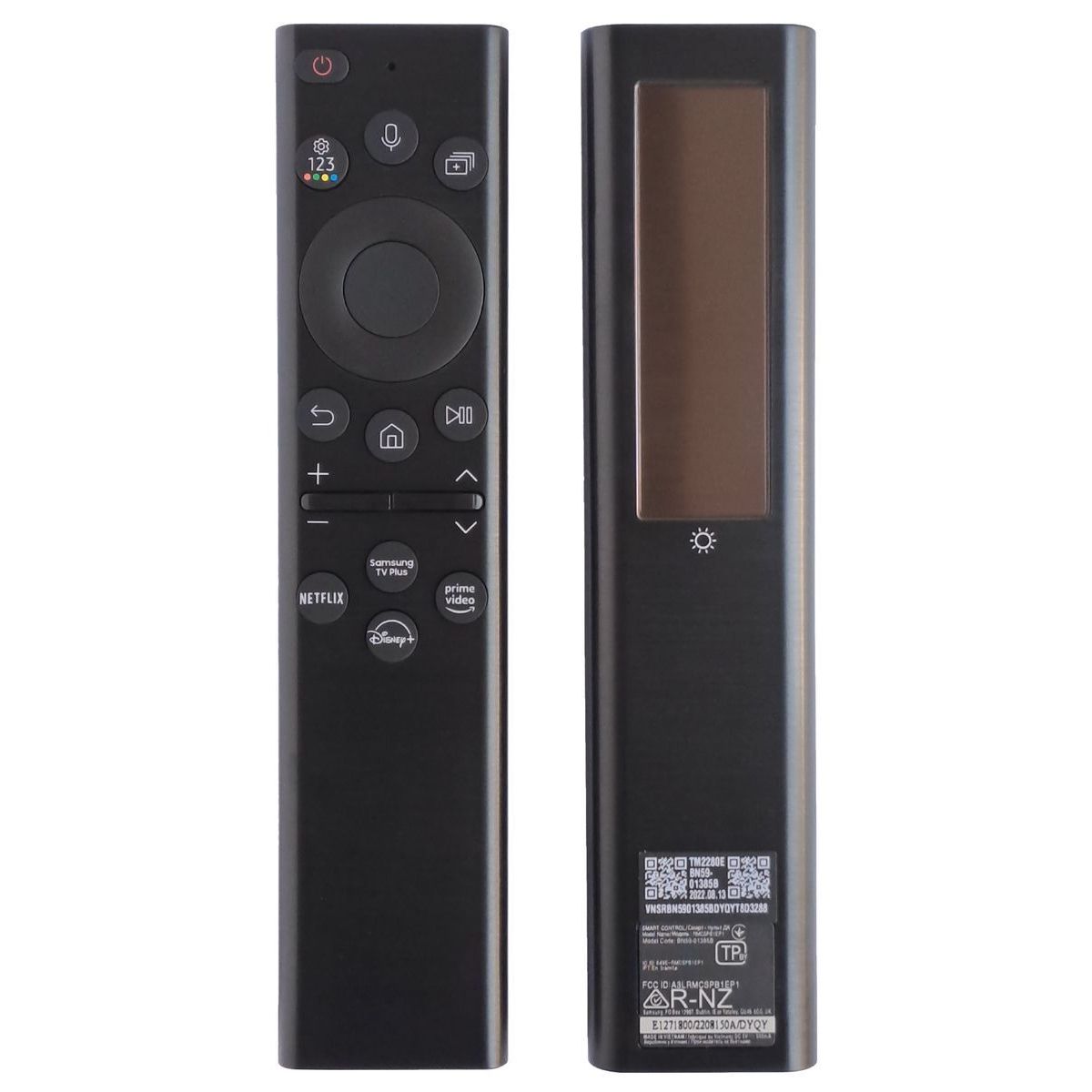 SAMSUNG BN59-01385A - NAPENERGIA rádiós (BT) csere távirányító hangvezérléssel