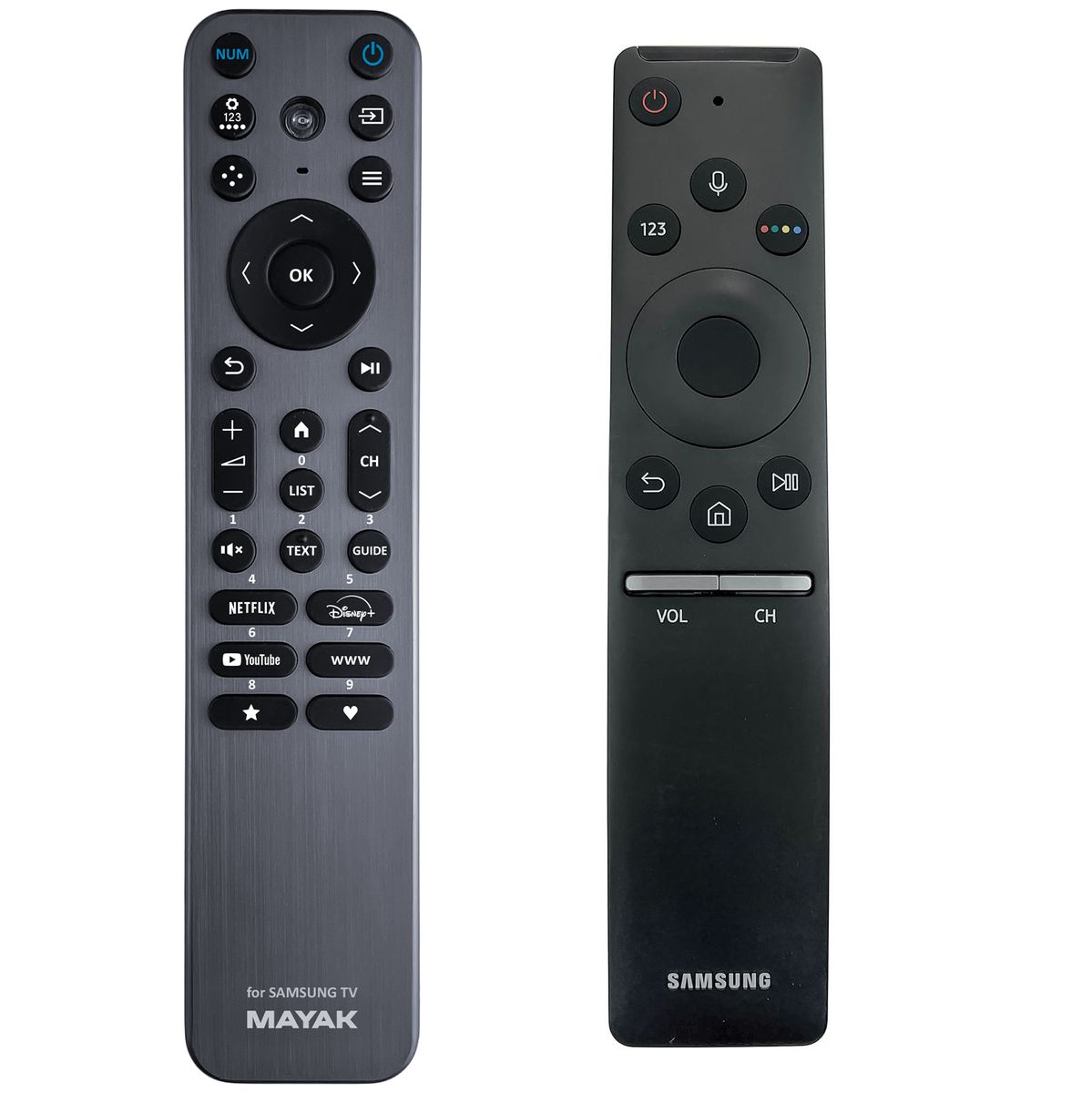 SAMSUNG BN59-01298D -   

fémházas háttérvilágítással
kompatibilis General márkájú távirányító