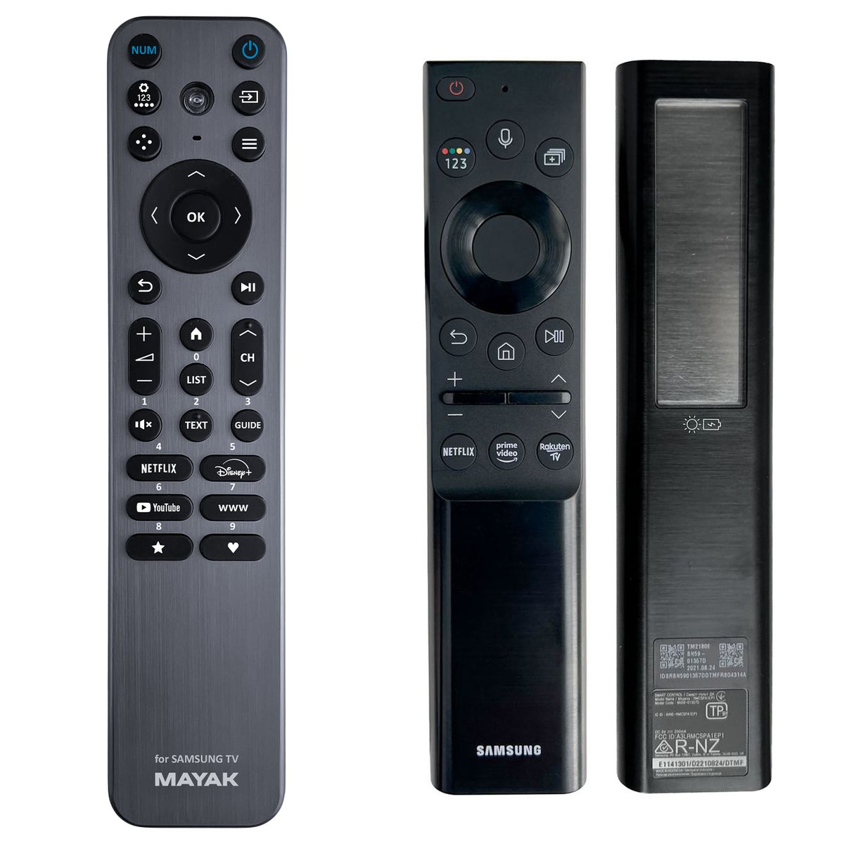 SAMSUNG BN59-01357D -   

fémházas háttérvilágítással
kompatibilis General márkájú távirányító