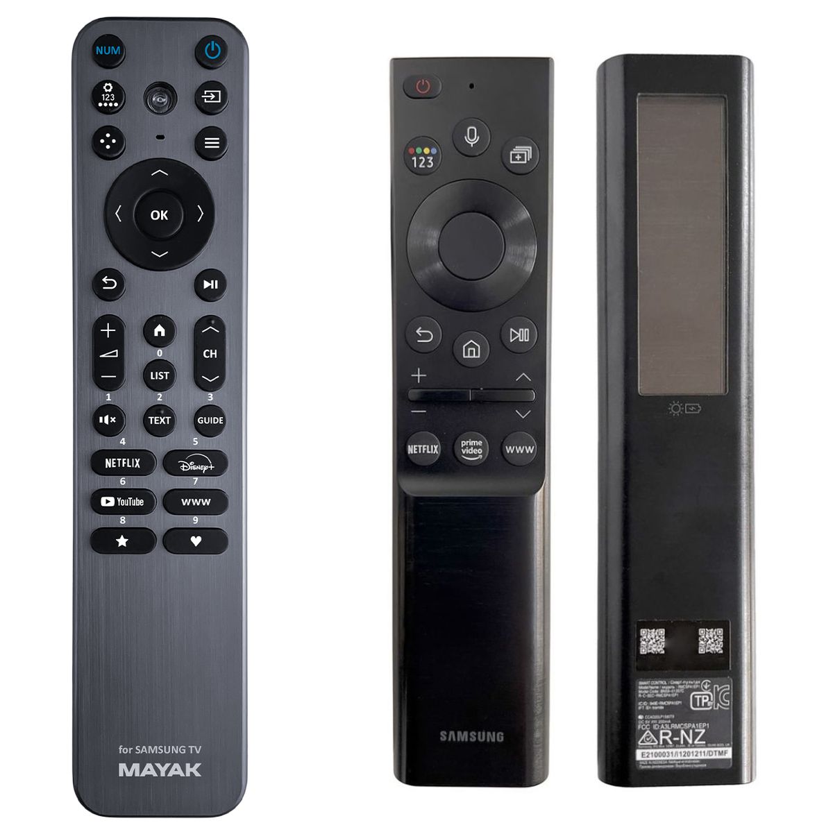 SAMSUNG BN59-01357L -   

fémházas háttérvilágítással
kompatibilis General márkájú távirányító