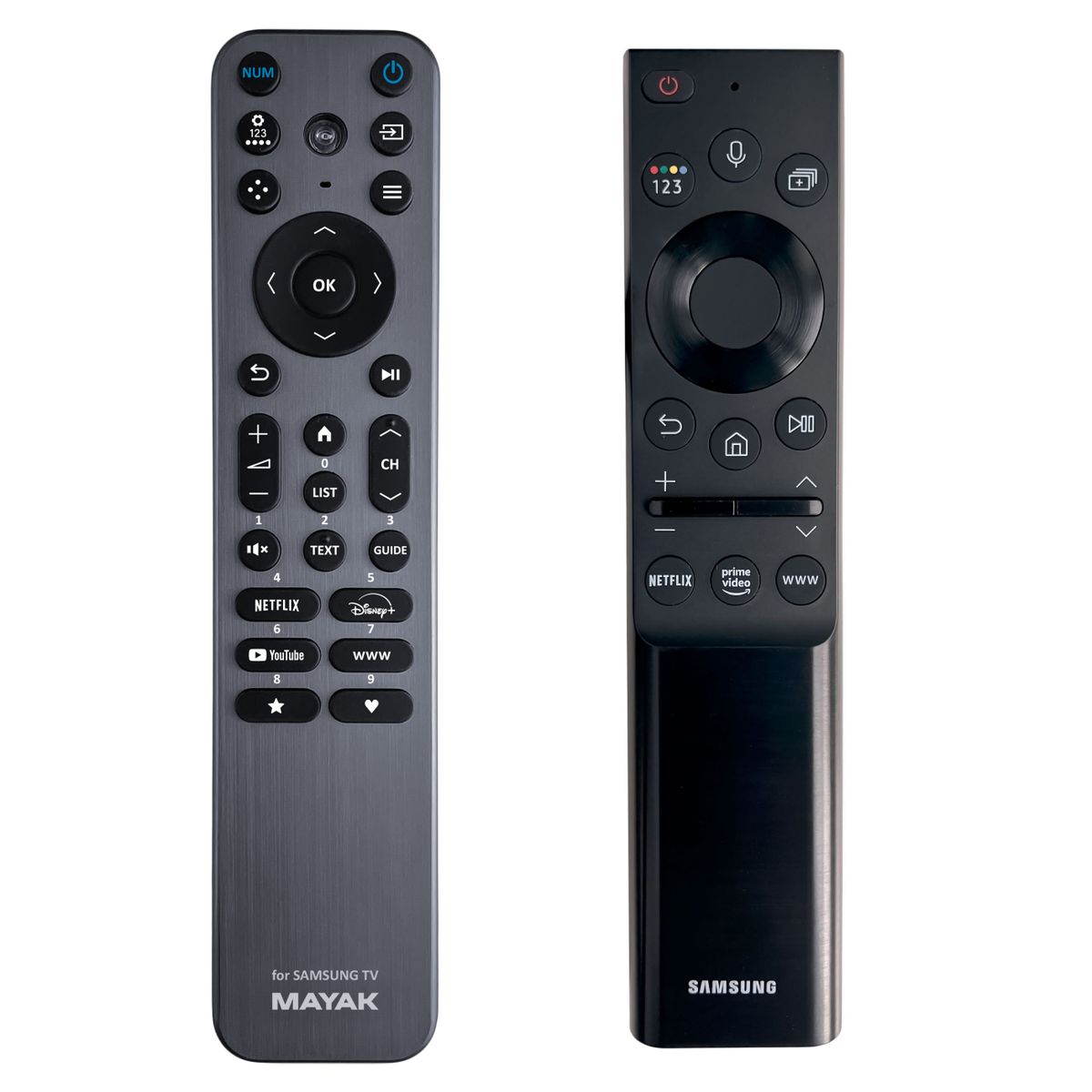 SAMSUNG BN59-01357F -   

fémházas háttérvilágítással
kompatibilis General márkájú távirányító