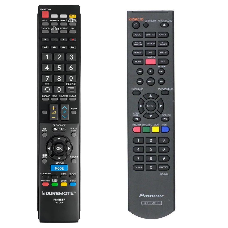 PIONEER RC-2426 - távirányító duplikátum