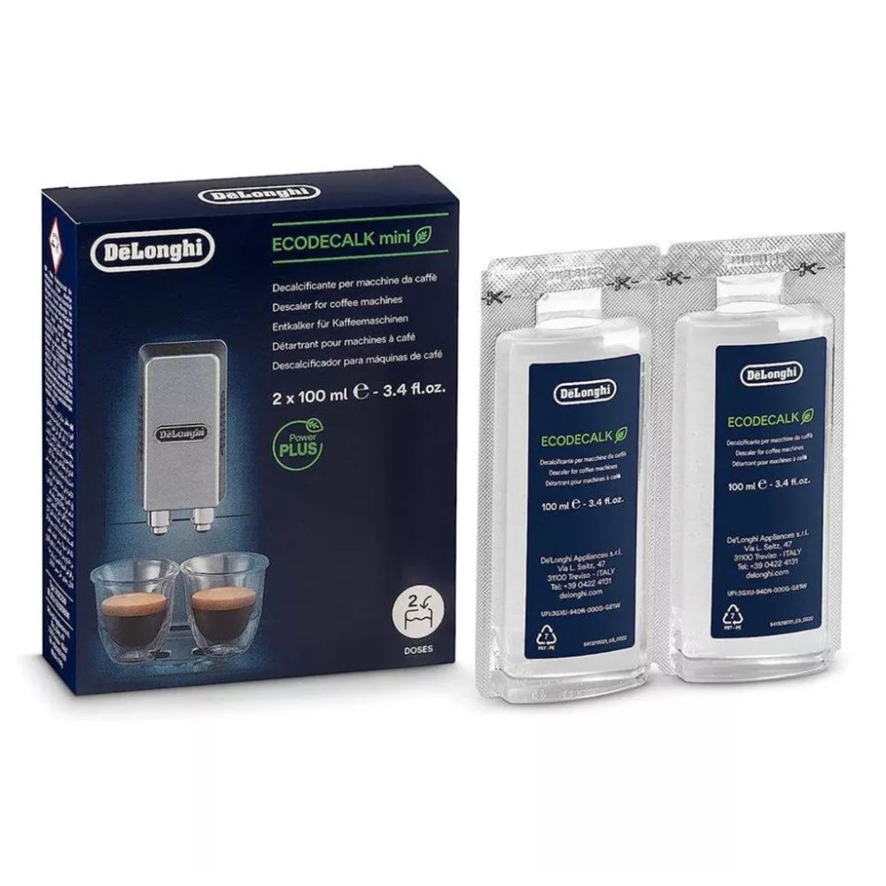 DELONGHI Mini DLSC200 EcoDecalk kávéfőző vízkőoldó 2x100 ml