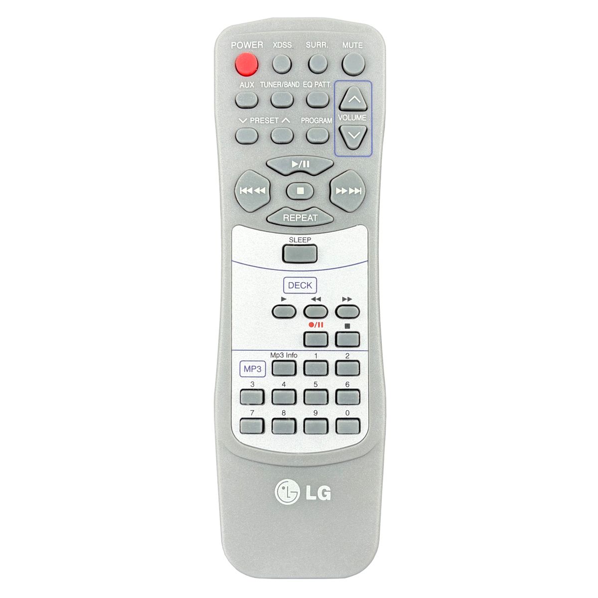 LG 6710RCW04A - eredeti gyári távirányító