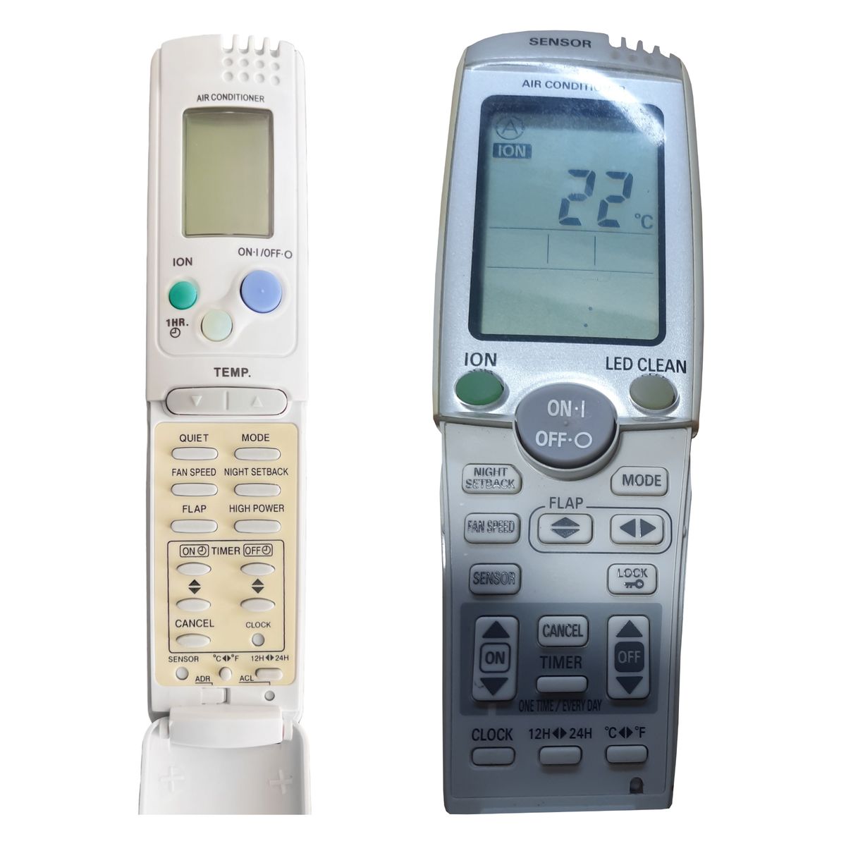SANYO SAP-KRV94, SAP-KRV124 - helyettesítő távirányító