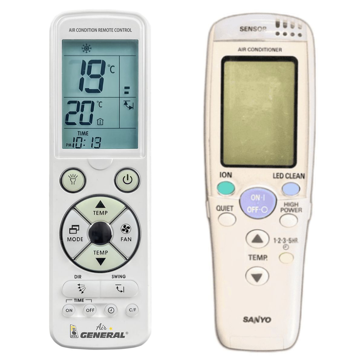 SANYO SAP-KRV94, SAP-KRV124 -   

luxus háttérvilágítású 
távirányító