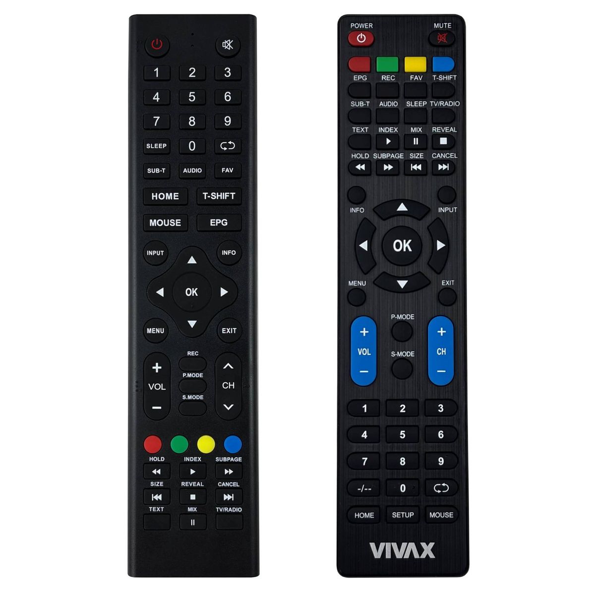 VIVAX 55UHD121T2S2SM, 65UHD121T2S2, 50UHD122T2S2SM, 50UHD123T2S2SM, 55UHD122T2S2SM - eredeti gyári távirányító