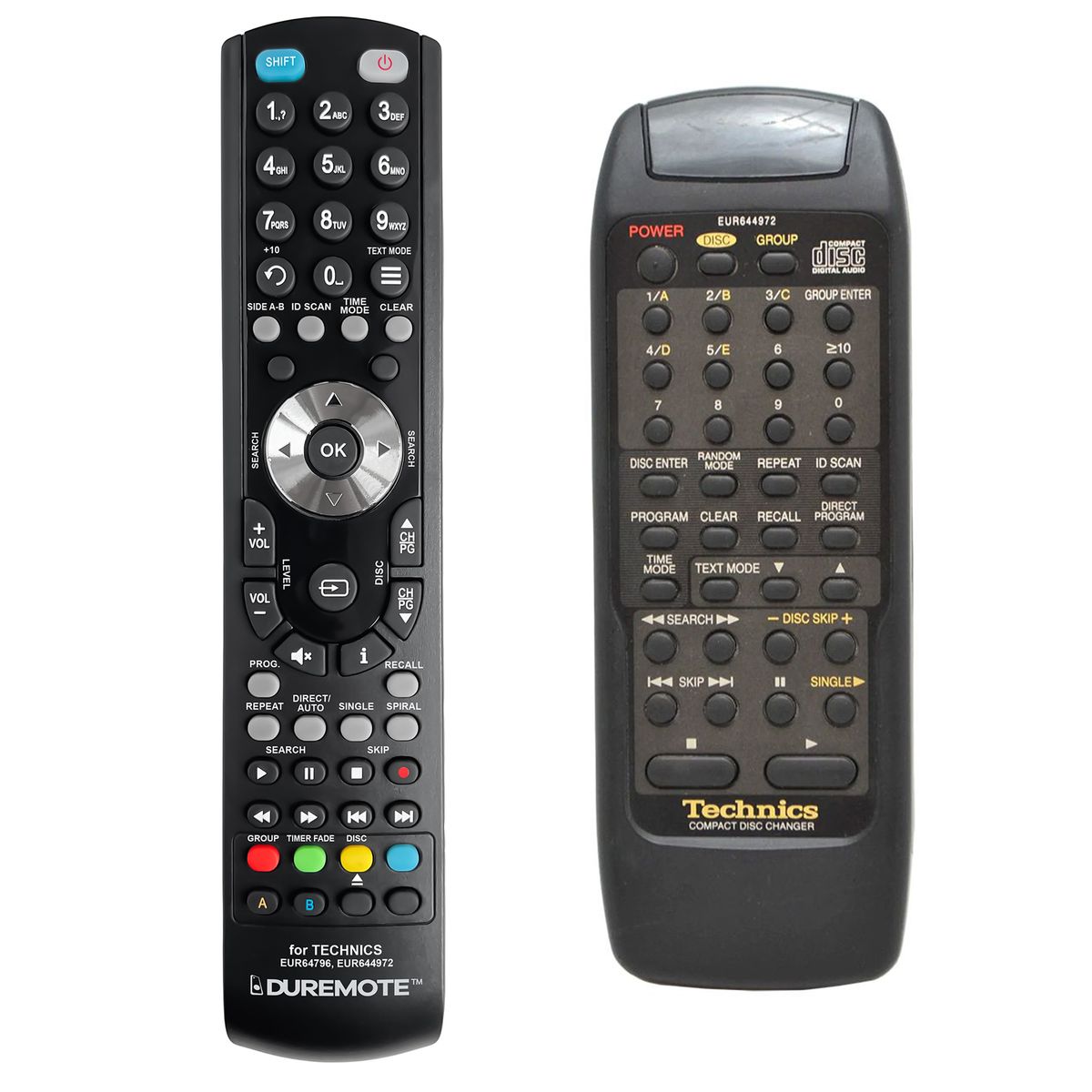 TECHNICS EUR644972 - távirányító duplikátum