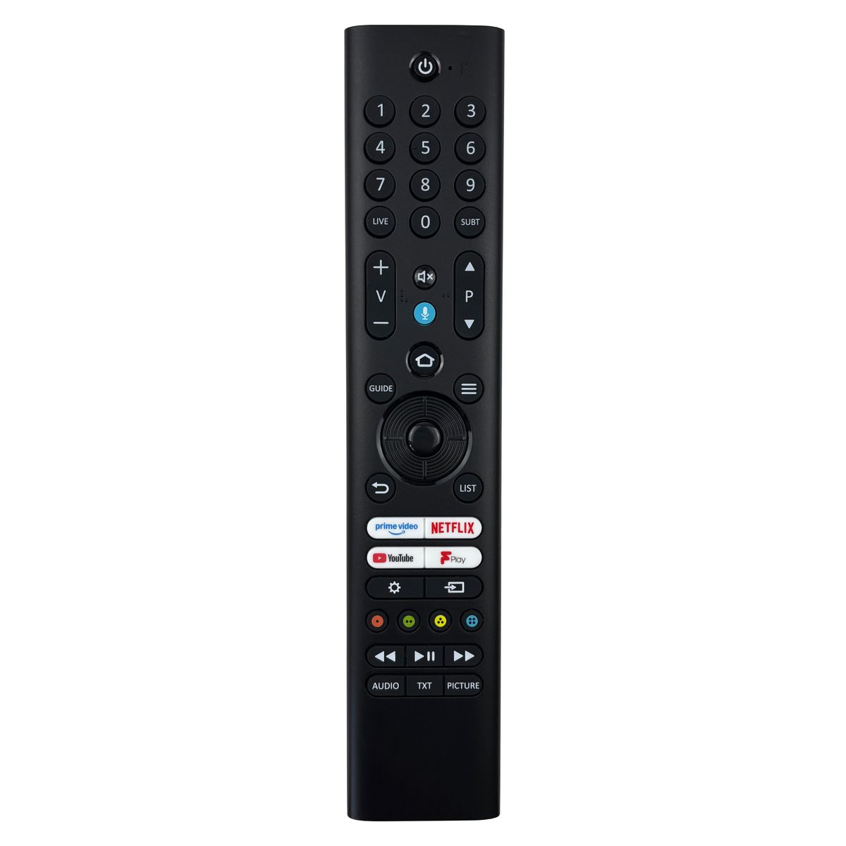 FINLUX RC45198 - eredeti gyári távirányító hangvezérléssel