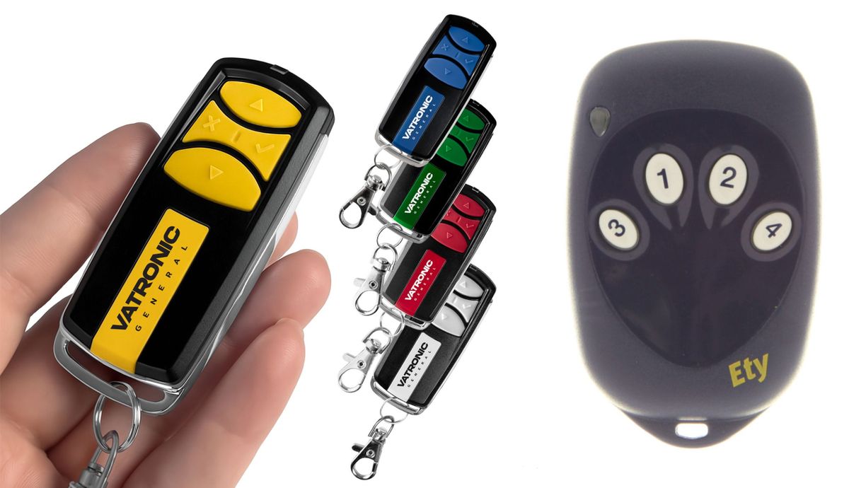 PROGET ETY 4N - Luxus fém 4 csatornás távirányító VATRONIC