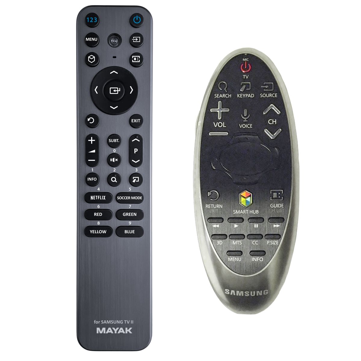 SAMSUNG BN59-01182M -   

fémházas háttérvilágítással
kompatibilis General márkájú távirányító