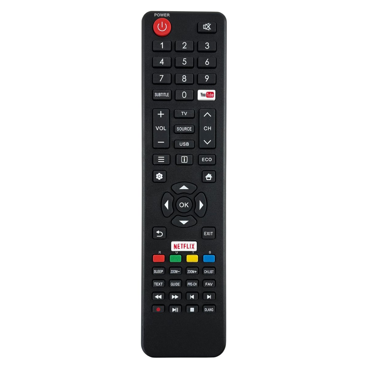 SENCOR SLE32S601, SLE40FS600, SLE43FS600, SLE43US600 - helyettesítő távirányító