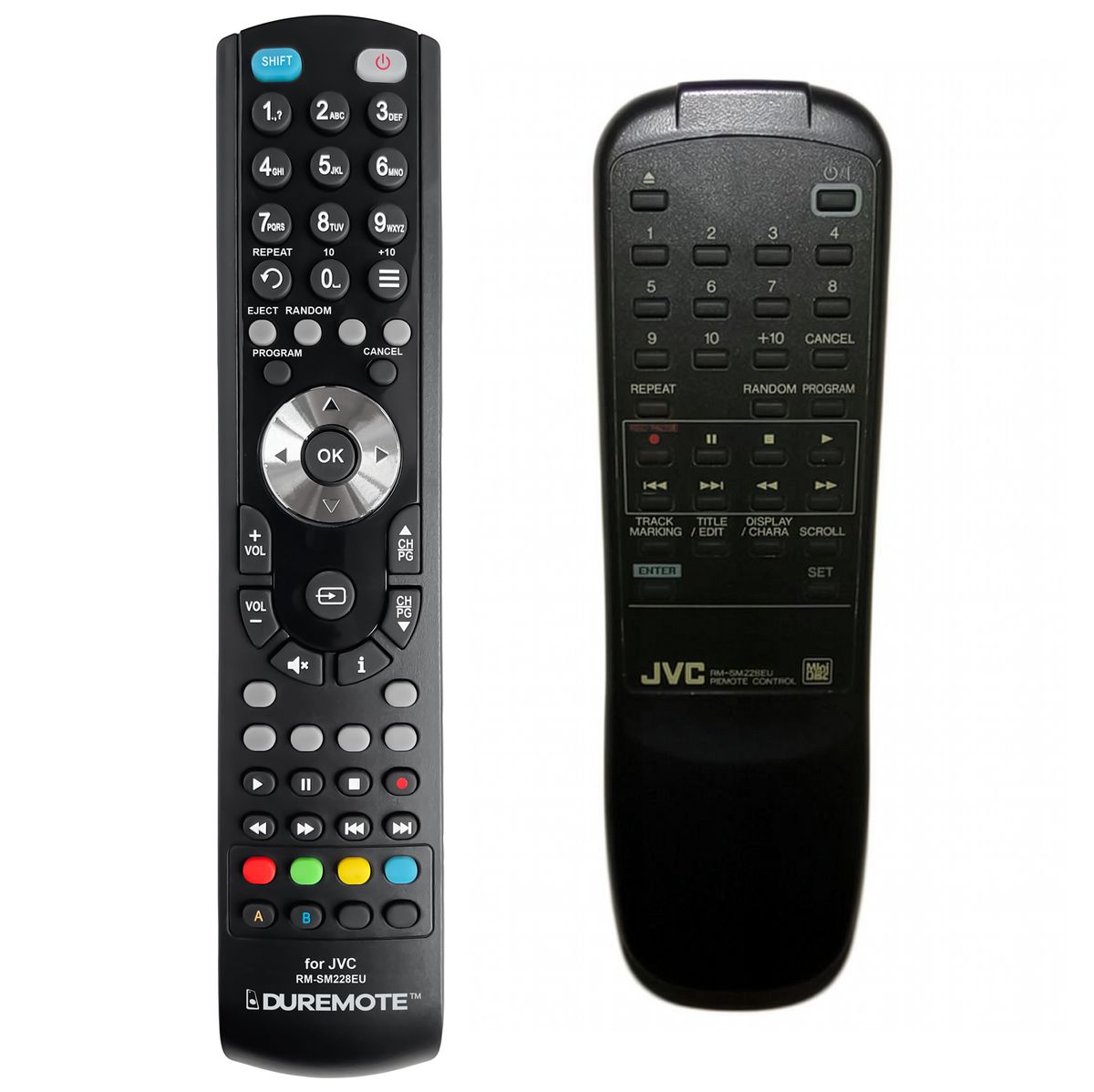 JVC RM-SM228EU - távirányító duplikátum