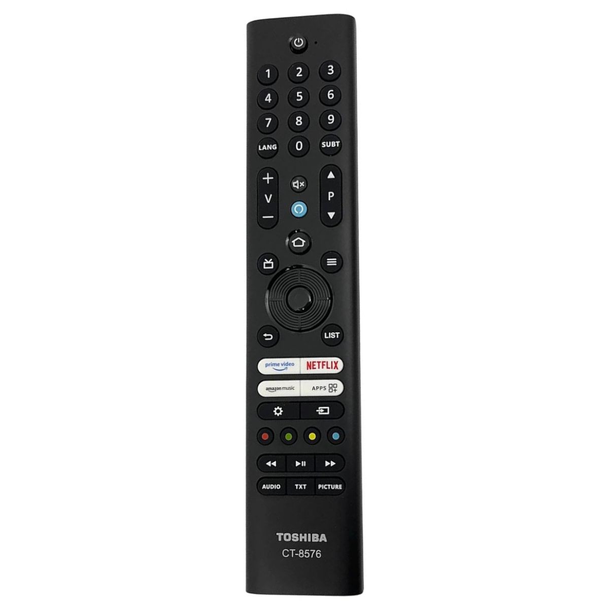 TOSHIBA CT-8576 - eredeti gyári távirányító hangvezérléssel