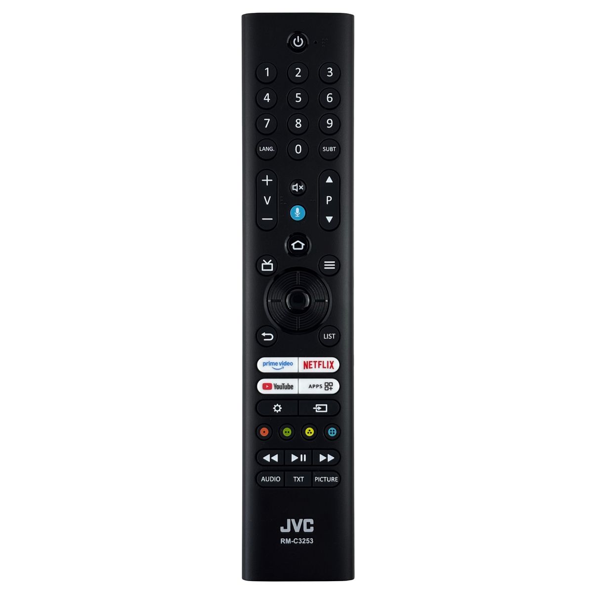 JVC RM-C3253 V2 - eredeti gyári távirányító hangvezérléssel