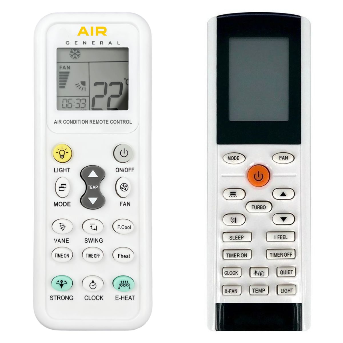 GREE GWH12ACC Comfort X -   


kompatibilis General márkájú távirányító