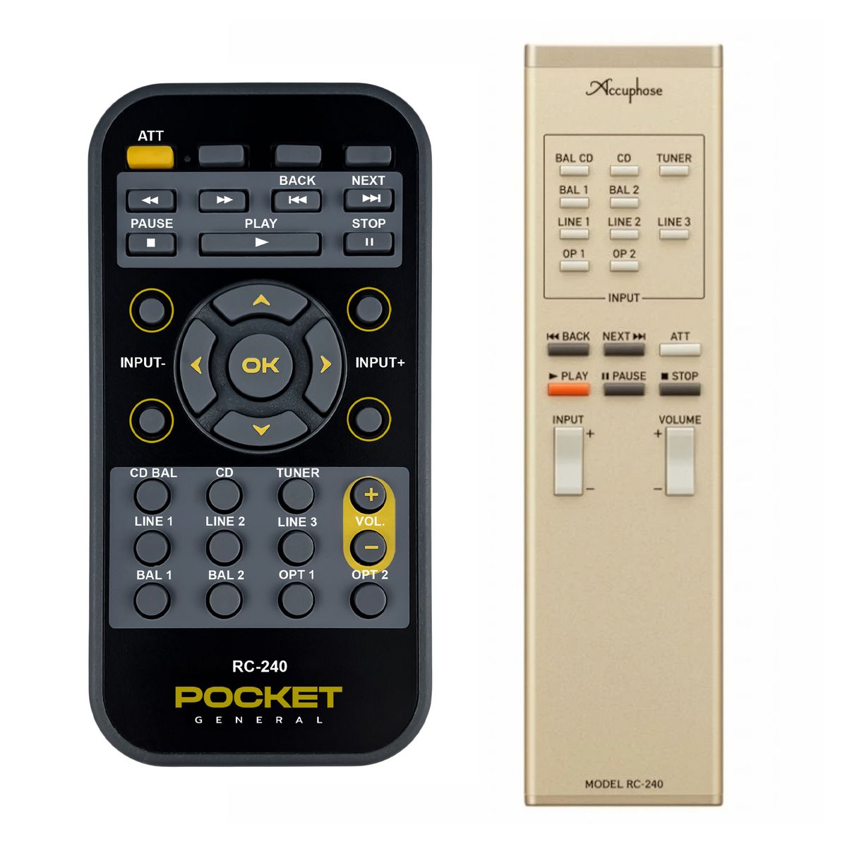 ACCUPHASE RC-240 -   


távirányító
 duplikátum