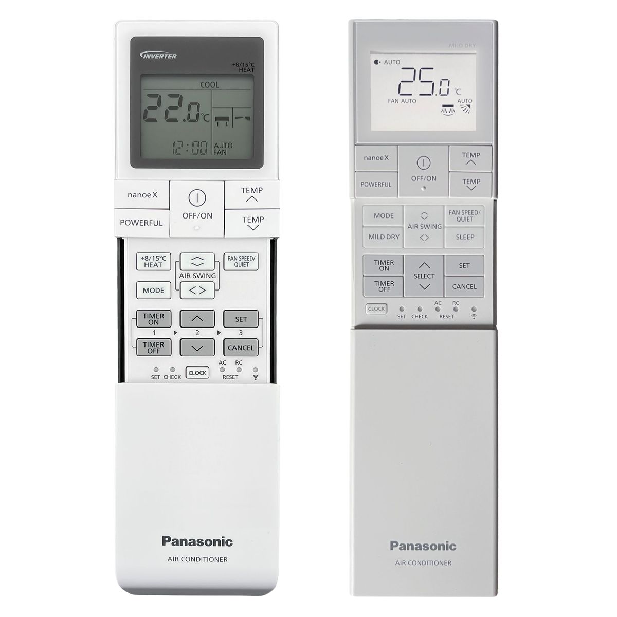 PANASONIC Etherea Z, TZ, XZ, ACXA75C23690, CS-Z25VKEW, CS-Z35VKEW, RE-Z20ZKEW - eredeti gyári távirányító