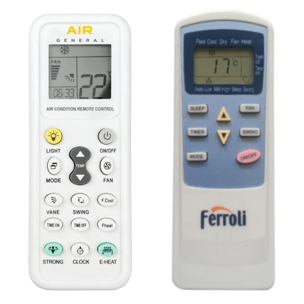 Ferroli Climatizazione Smile PC7 -   


kompatibilis General márkájú távirányító