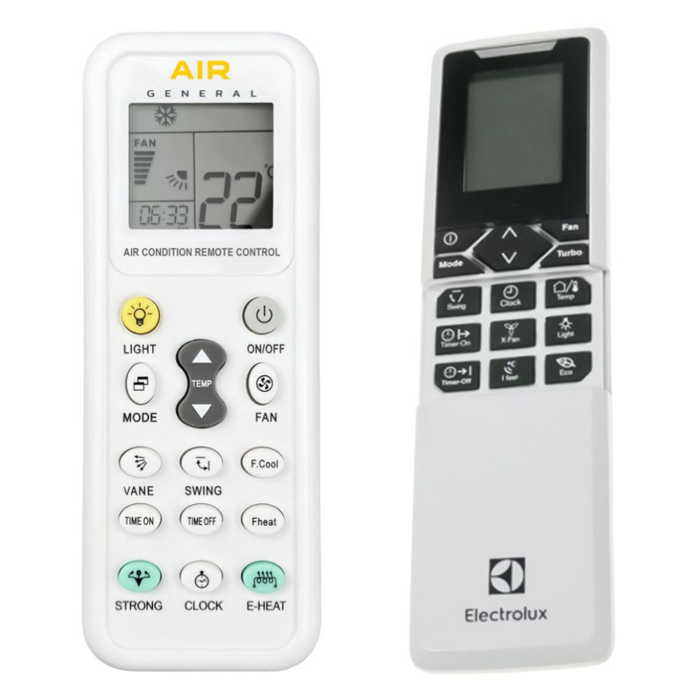 ELECTROLUX 4055363271, 4055430708, OptiBreez EXI09HJIW, EXI22HJIW, EXS12V OptiBreez X2 -   


kompatibilis General márkájú távirányító