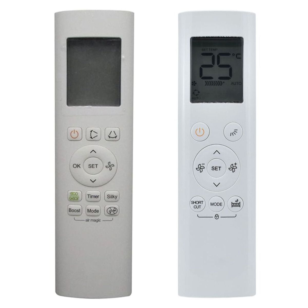 MIDEA RG58B1/BGE, RG58B2/BGE, RG58A2/BGEF, RG58A4/BGEF - helyettesítő távirányító