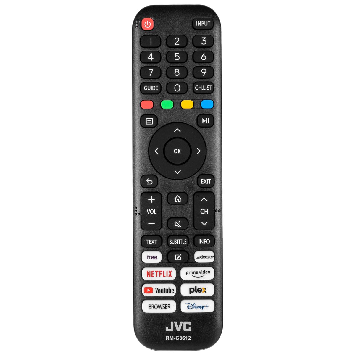 JVC RM-C3612 - eredeti gyári távirányító