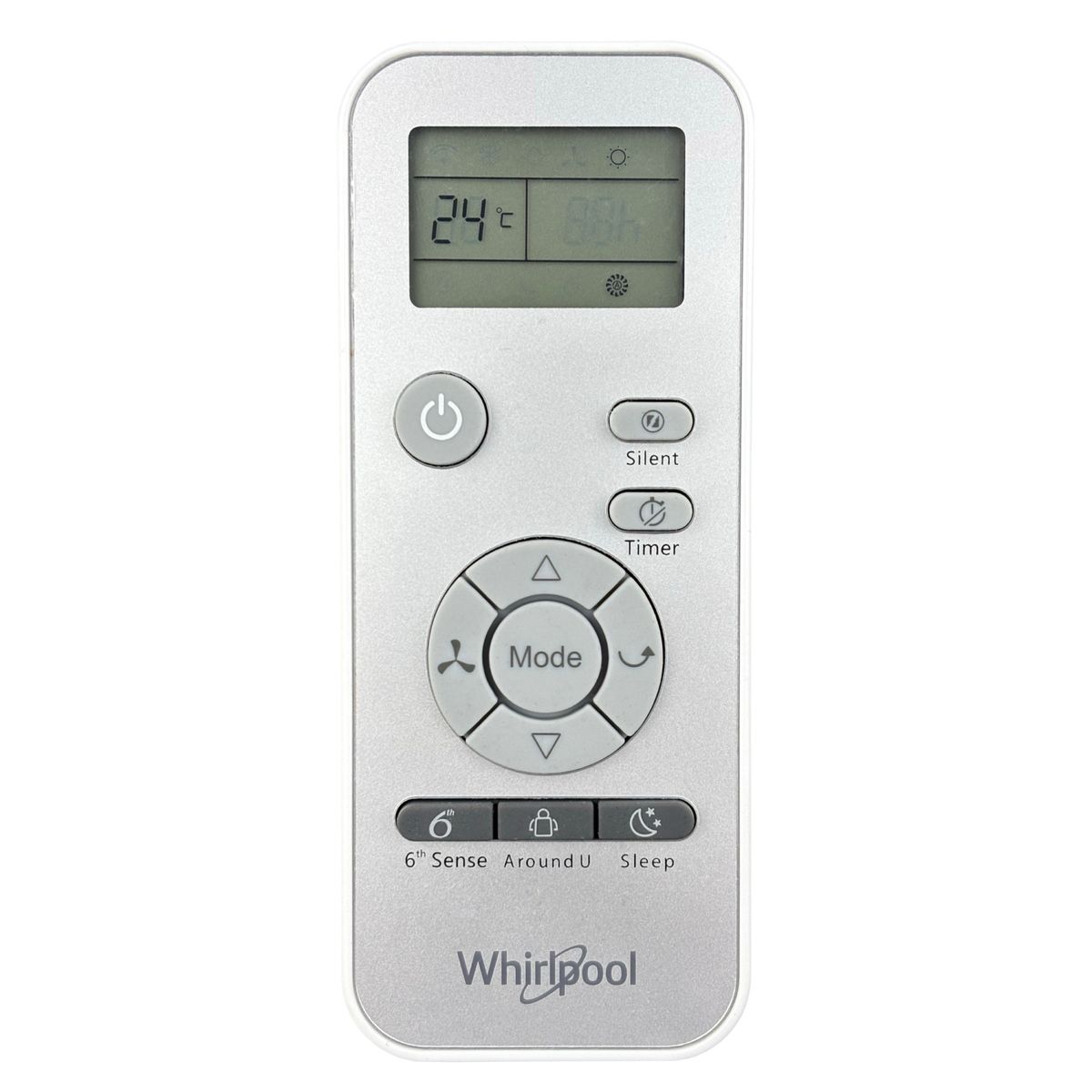 WHIRLPOOL DG11J2-32, PACB212HP,  PACB29CO, PACB29HP, PACW212CO  - eredeti gyári távirányító
EZÜST