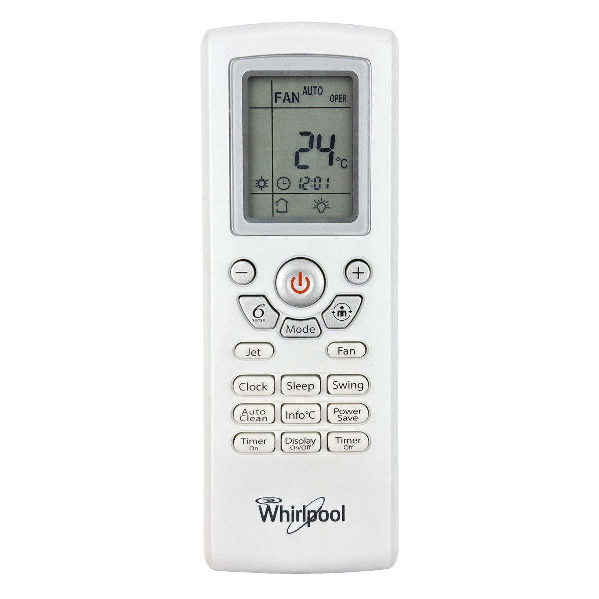 WHIRLPOOL YT1F4, 482000005394, C00378216 - eredeti gyári távirányító