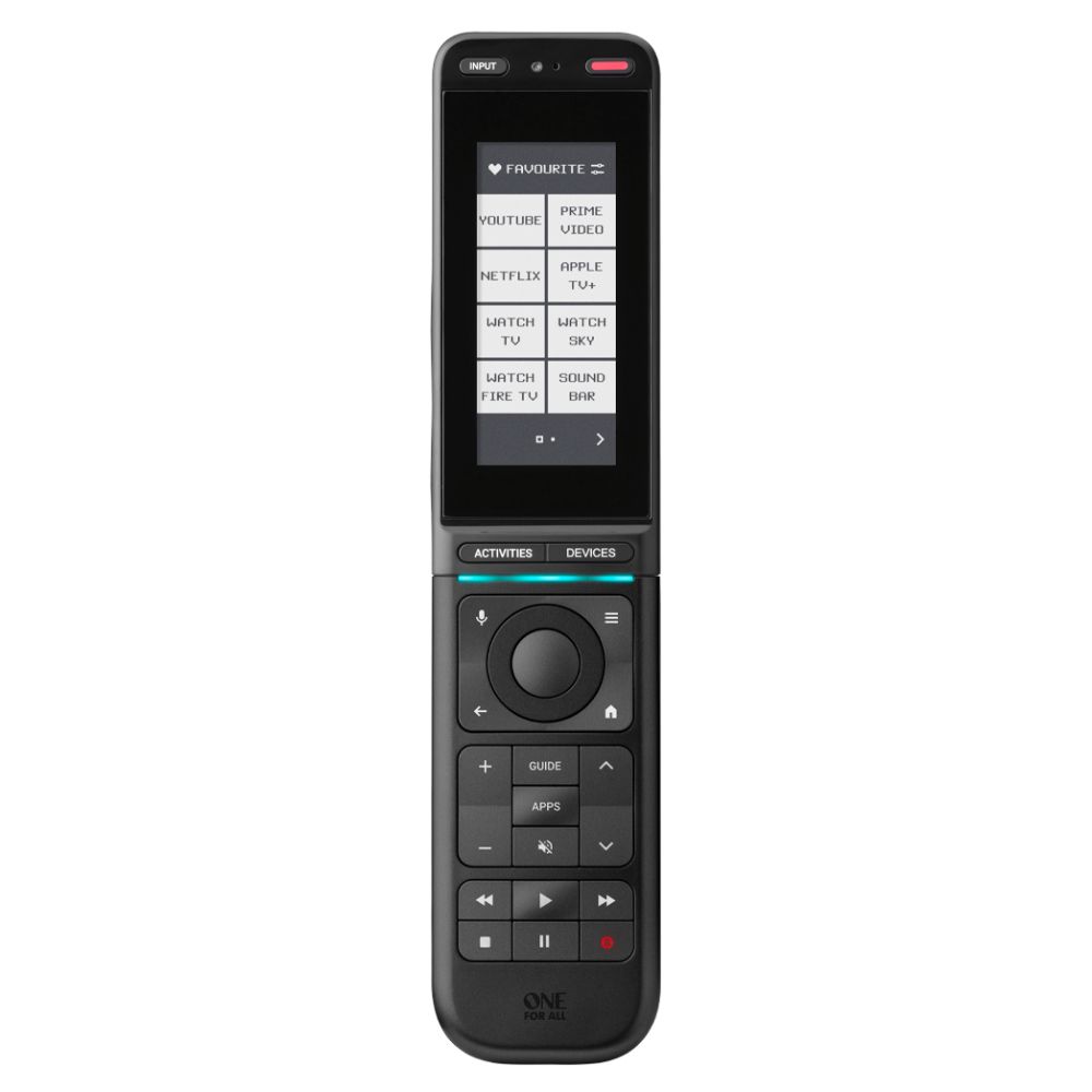 EGY MINDENKI SZÁMÁRA URC7985 Smart Control Pro Touch 12 - Univerzális távirányító hangvezérléssel, háttérvilágítással