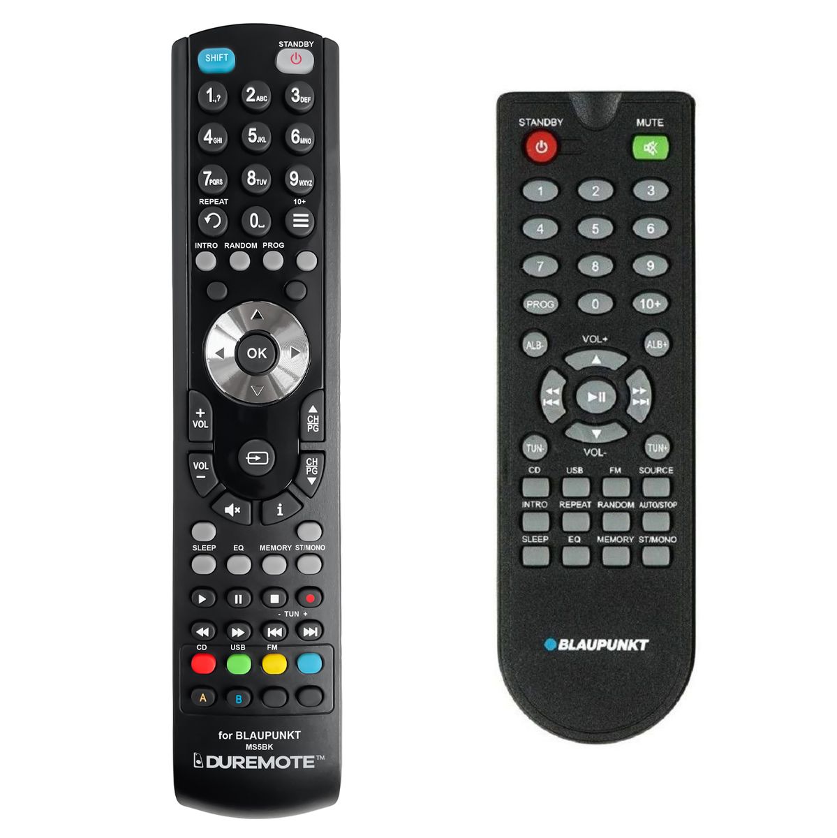 BLAUPUNKT MS5BK - távirányító duplikátum