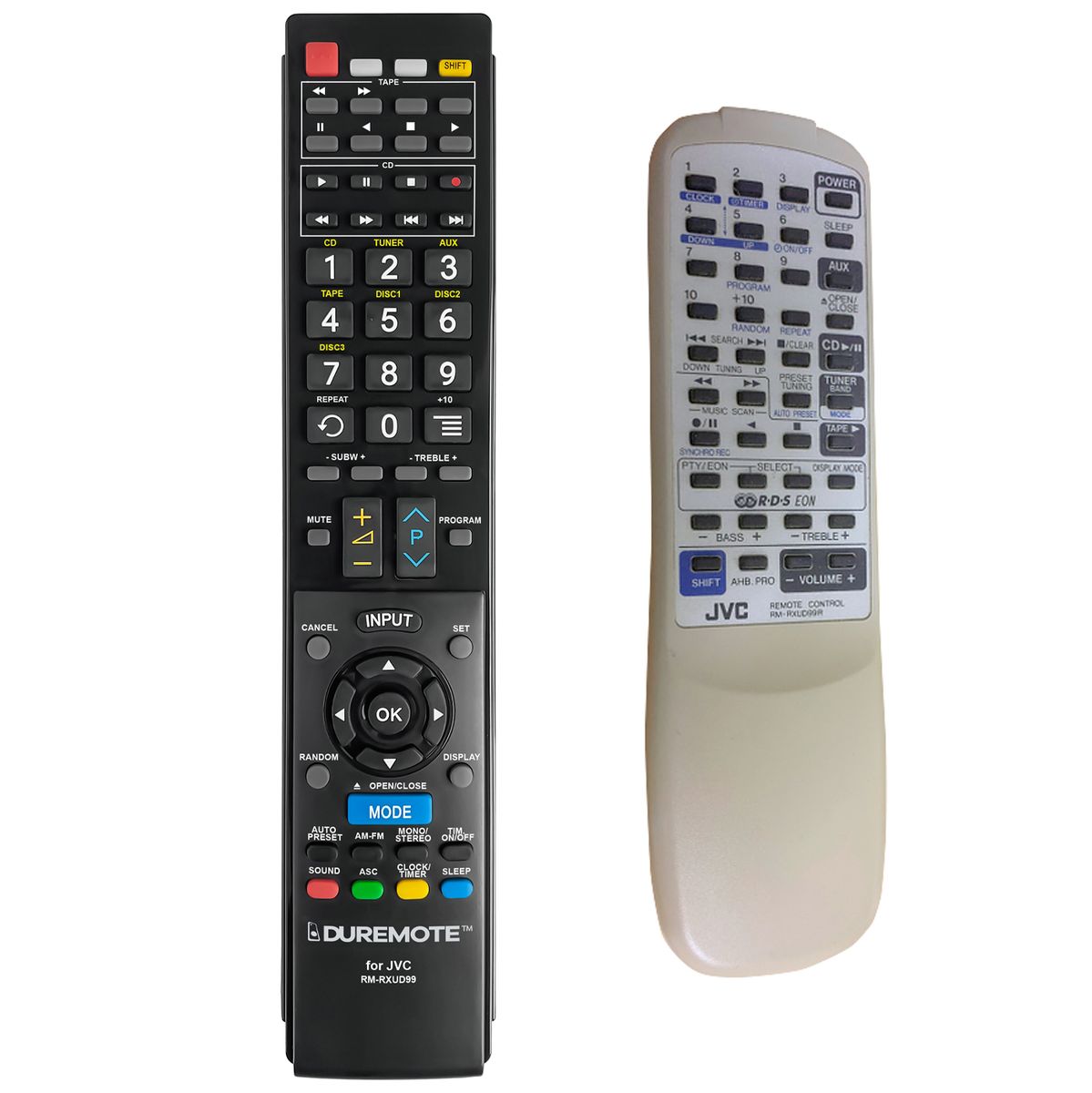 JVC RM-RXUD99R - távirányító duplikátum