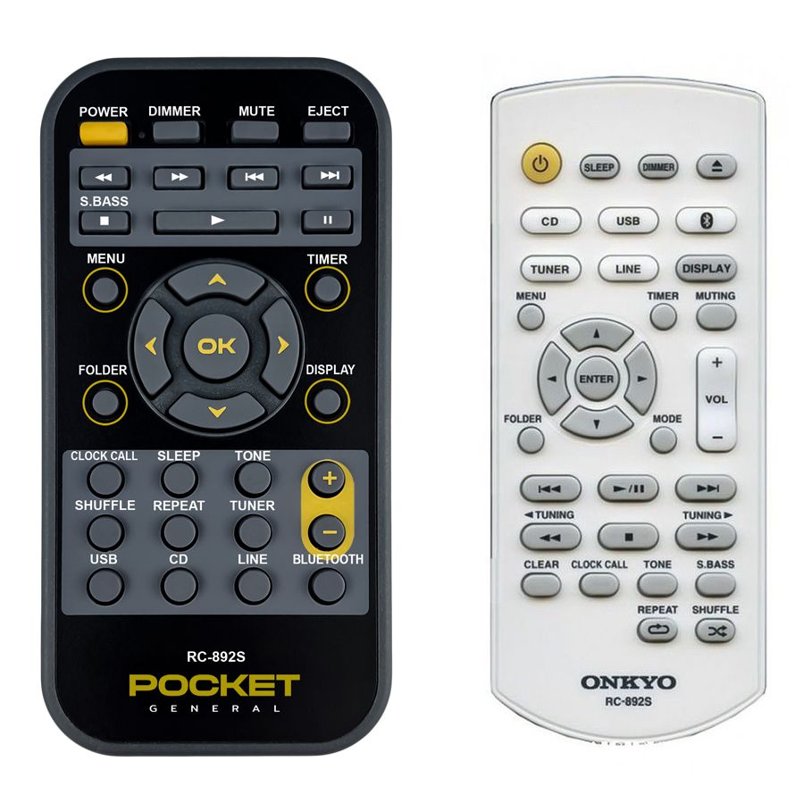 ONKYO RC-892S, CR-265, CR-265DAB -   


távirányító
 duplikátum