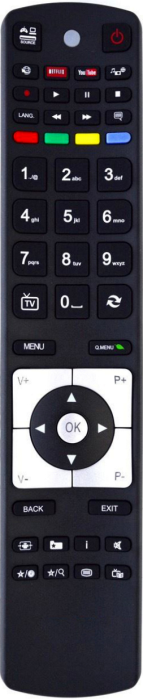 FINLUX RC5117 - helyettesítő távirányító