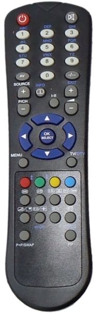 TECHWOOD RC1055 - helyettesítő távirányító